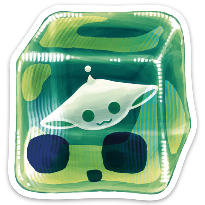 Sticker "Slime" (2025)